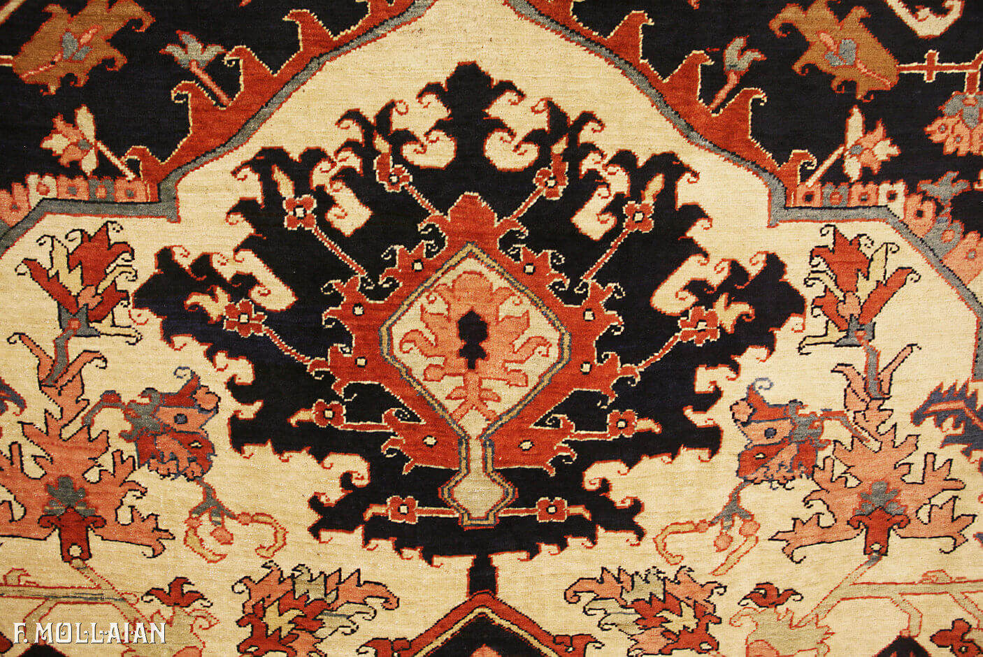 Persian Heriz Serapi Carpet n°:64873442